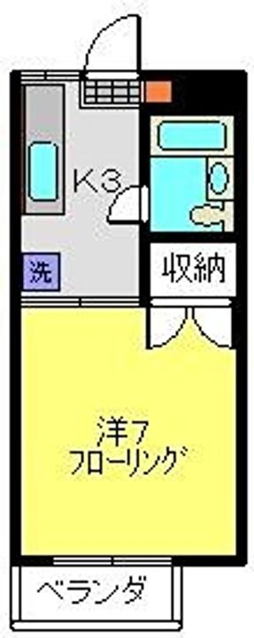 サンフェスタ202の間取り