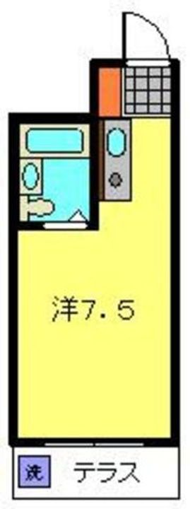 エスケイハイツ308の間取り