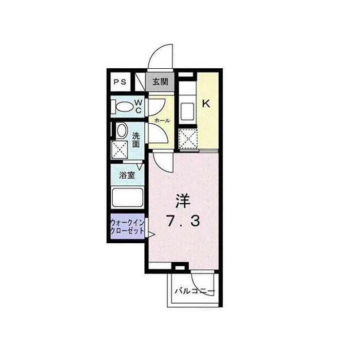 ルーエ リヒトの間取り