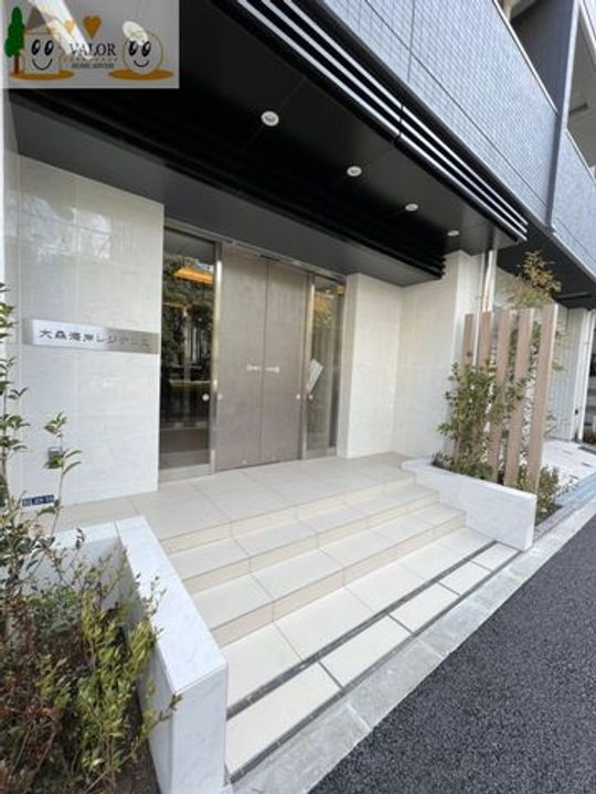大森海岸レジデンス903の玄関