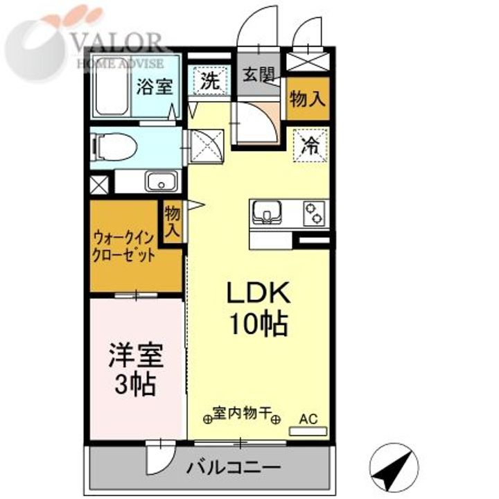 Blossom GardenIの間取り