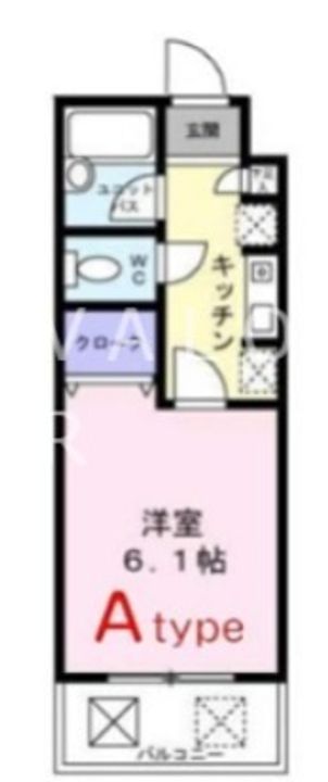 マーガレットハイツIII401の間取り