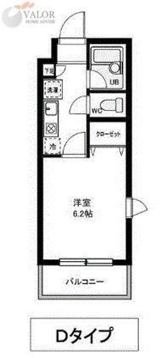 マーガレットハイツII410の間取り