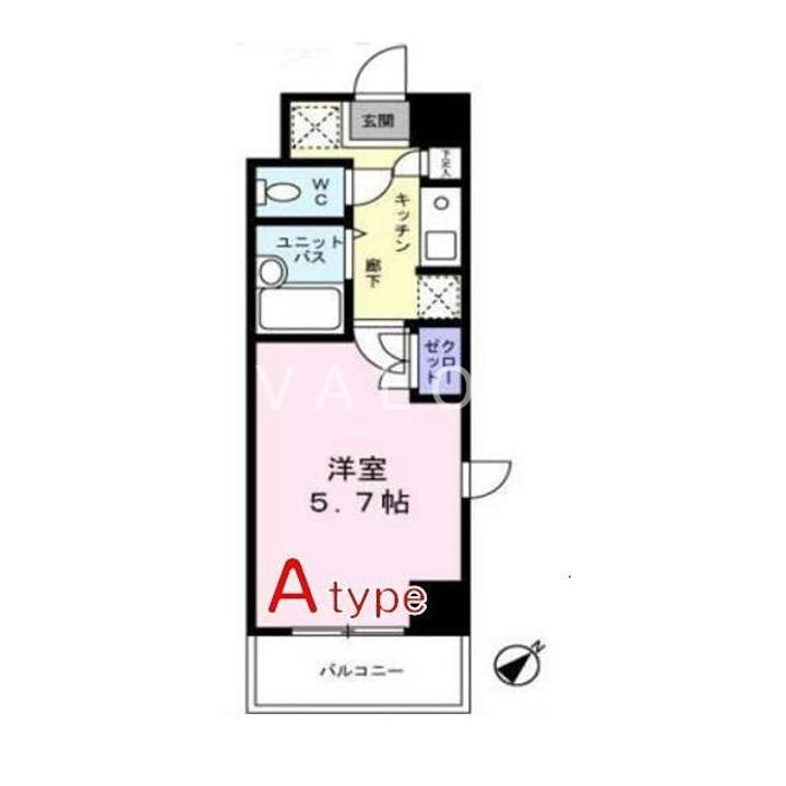 マーガレットハイツI508の間取り