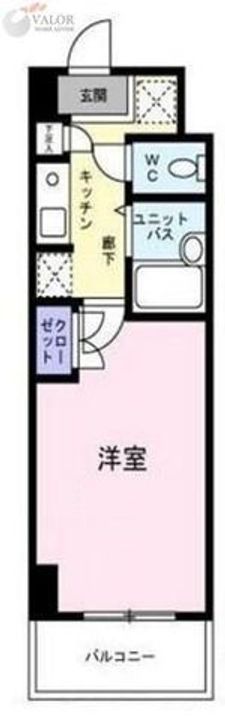 マーガレットハイツI605の間取り
