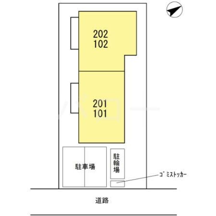 シャルマン48の地図