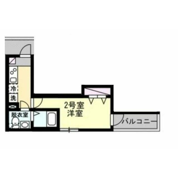 ベイルーム西横濱IIの間取り