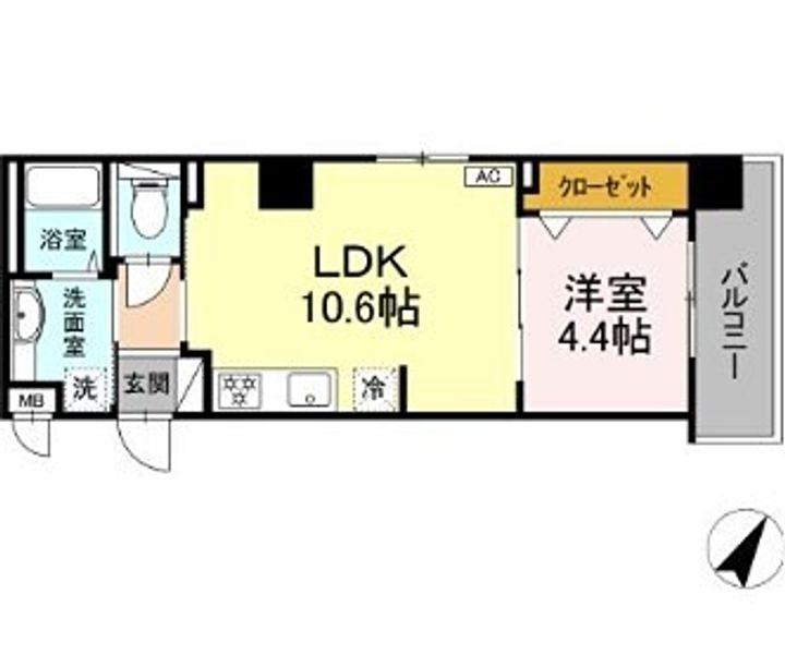 M‘s Port503の間取り