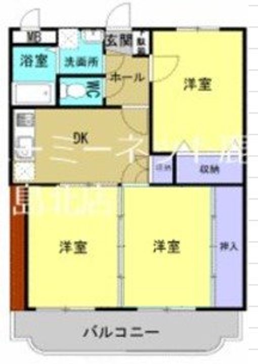 第2寿ハイツの間取り