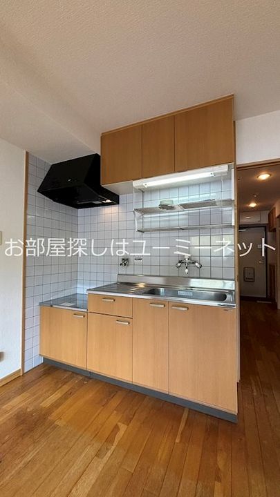グリーンコート力のキッチン