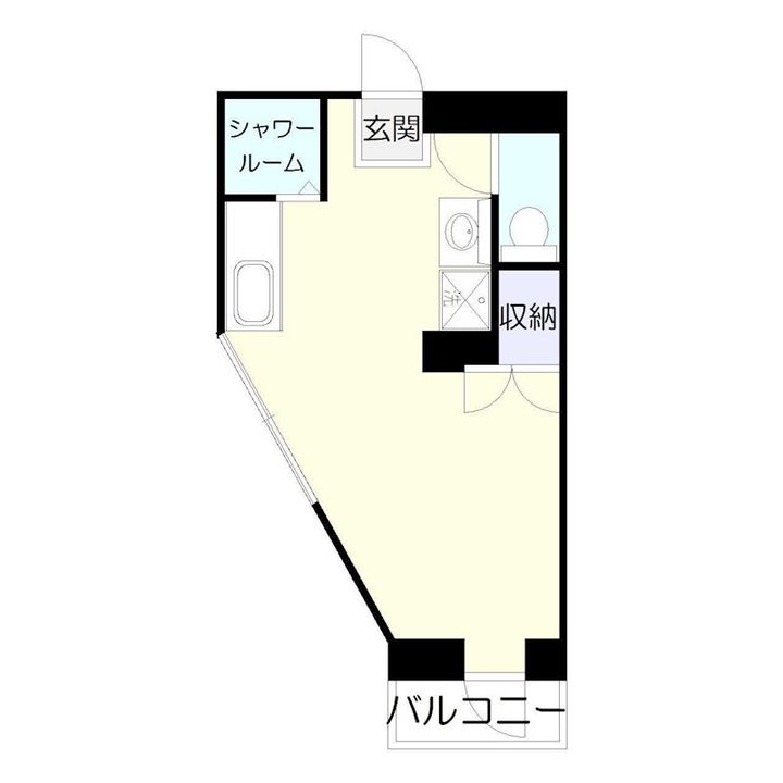 田上中央ビル318の間取り