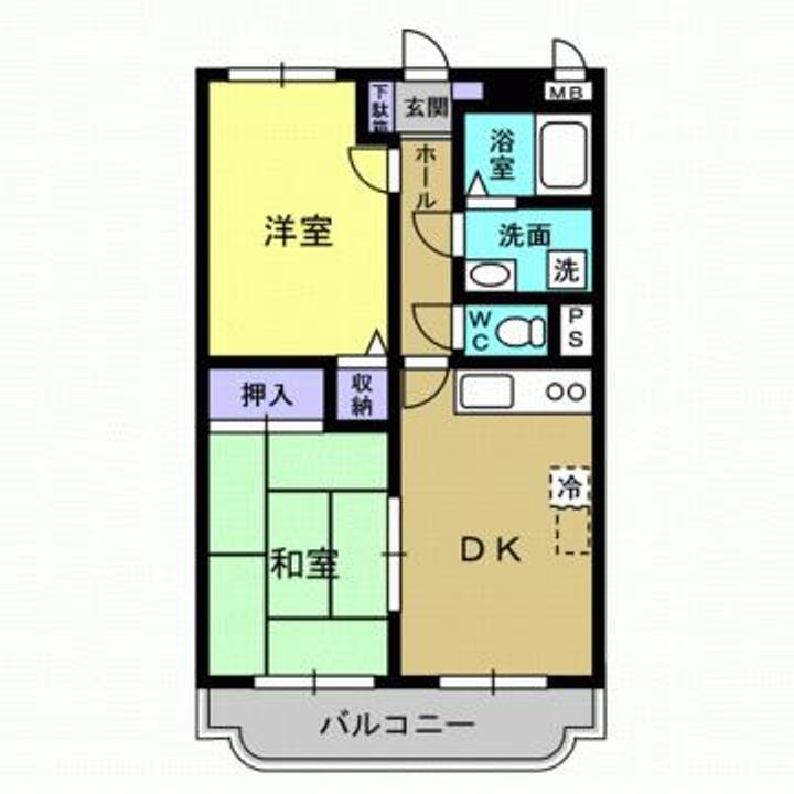 サンライズ桜台の間取り