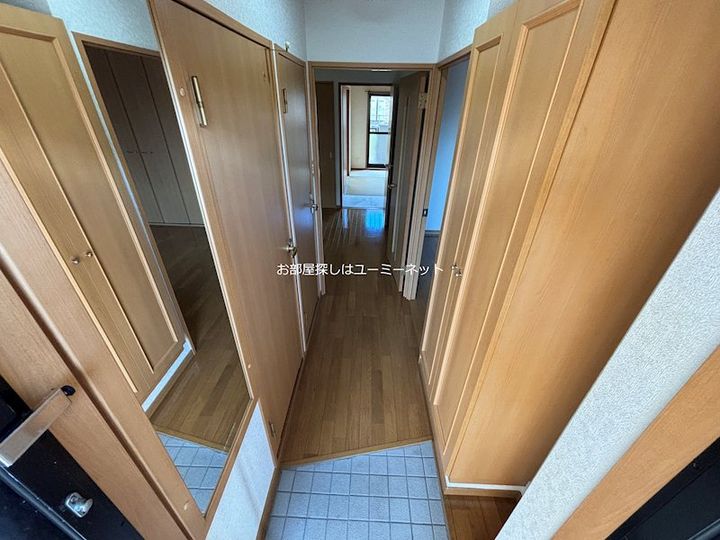 ユーミーマンション堀口の玄関