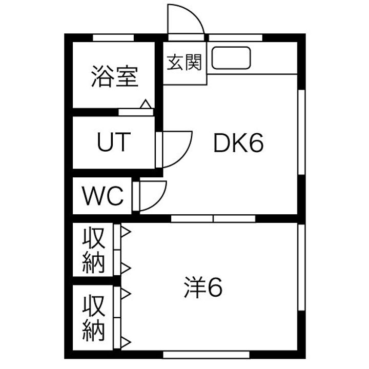 第3グリーンコーポの間取り