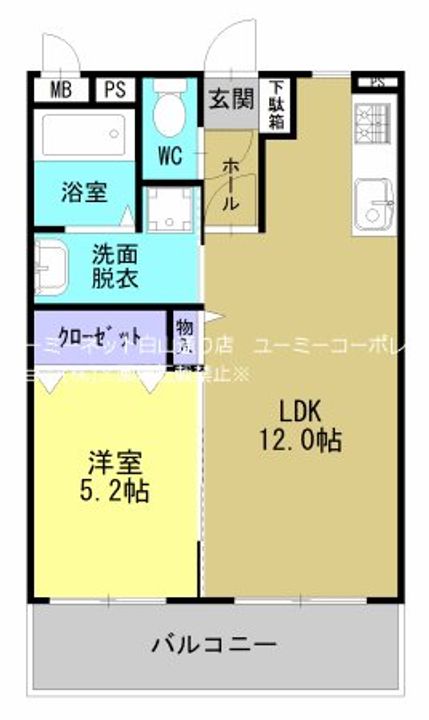 Cozy Court103の間取り