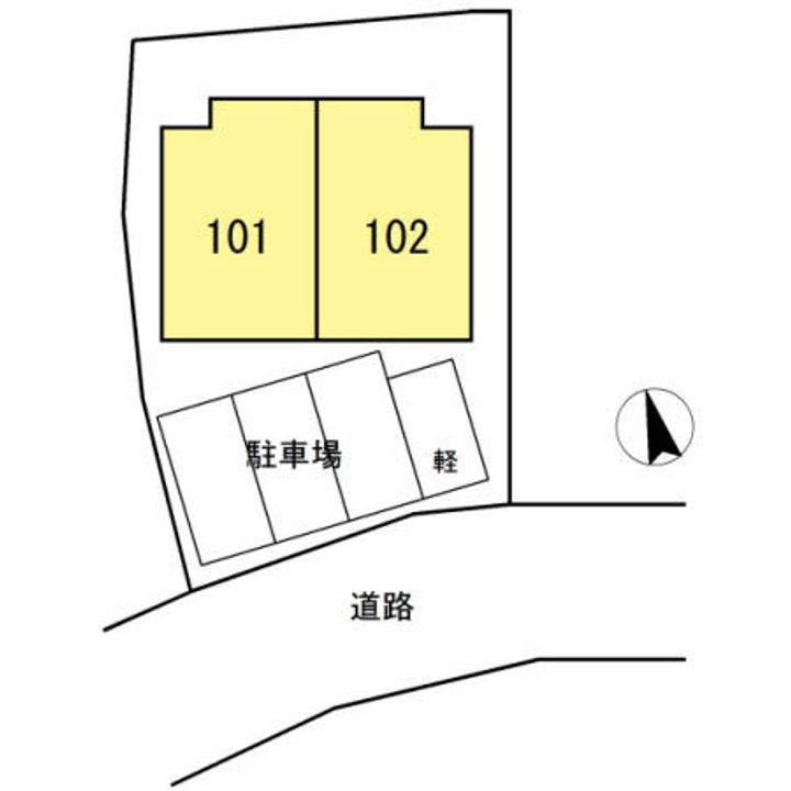 メゾネット花園の地図