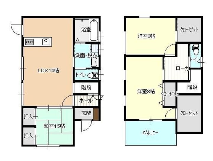 鹿児島県鹿児島市吉野町(一戸建)の賃貸物件の間取り