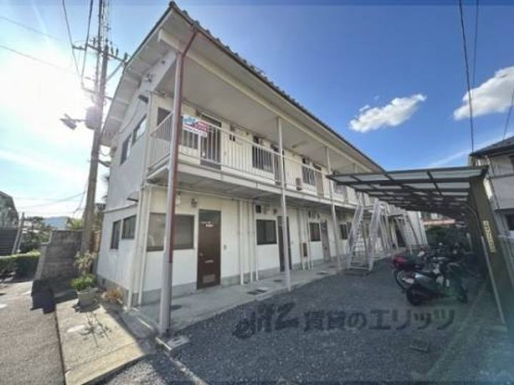 上桂グリーンハイツAの外観