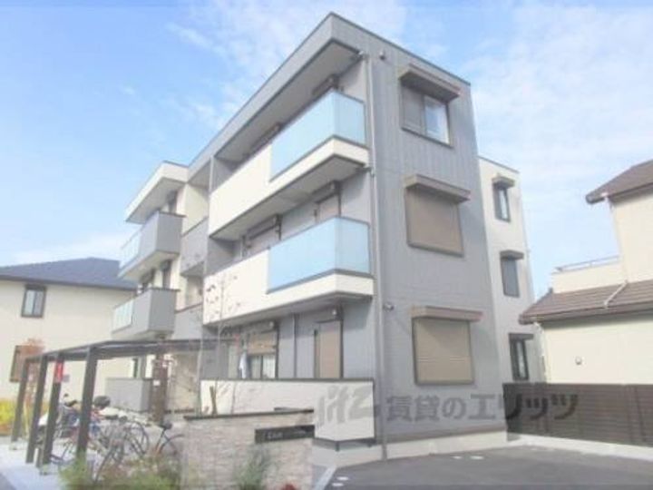 Lien町楠葉 B棟の外観