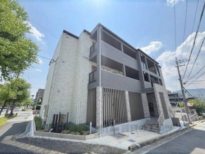 ソレーユ生駒の外観