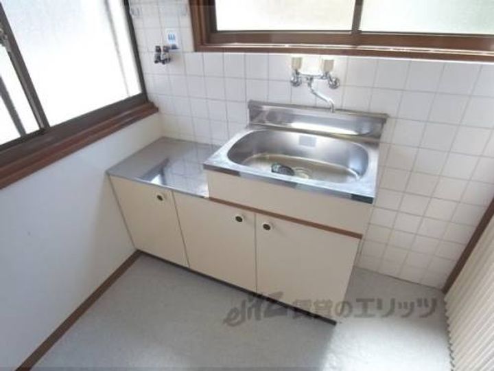 上桂グリーンハイツAのキッチン