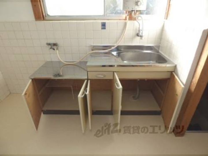 桂ノ宮荘1F02のキッチン