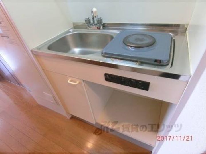 プレサンス京都東山City Life201のキッチン