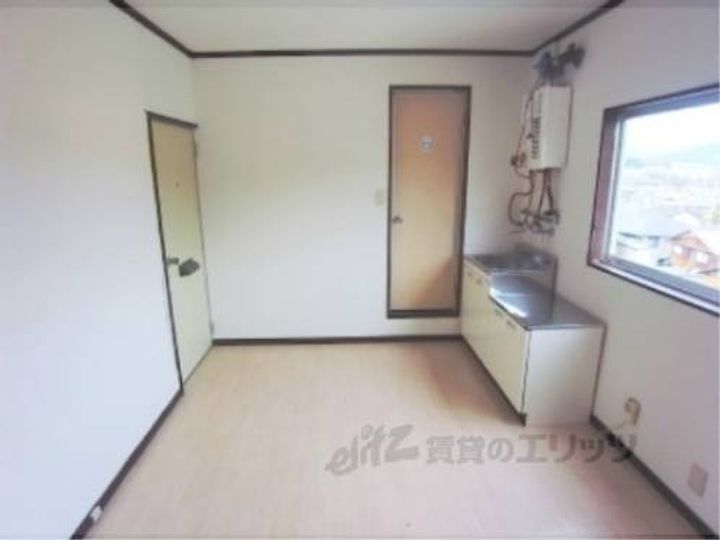 ハイツ黒津205の寝室