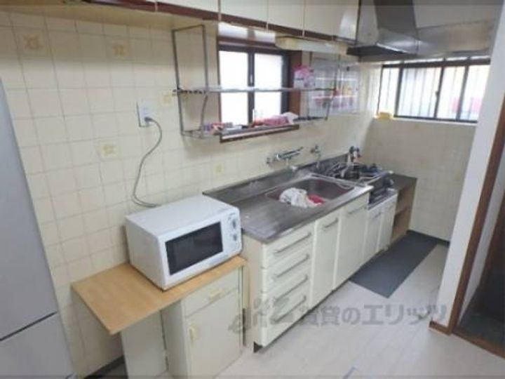 京都府京都市伏見区竹田向代町(一戸建)の賃貸物件0001のキッチン