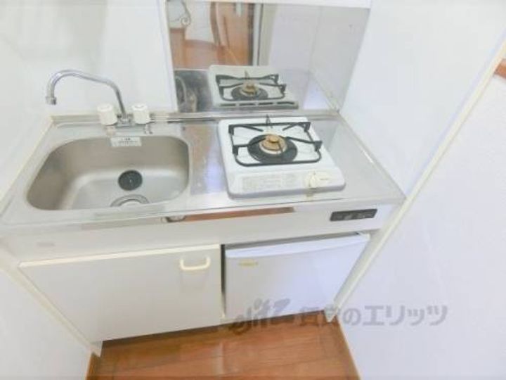 京都府京都市左京区吉田本町(一戸建)の賃貸物件0001のキッチン