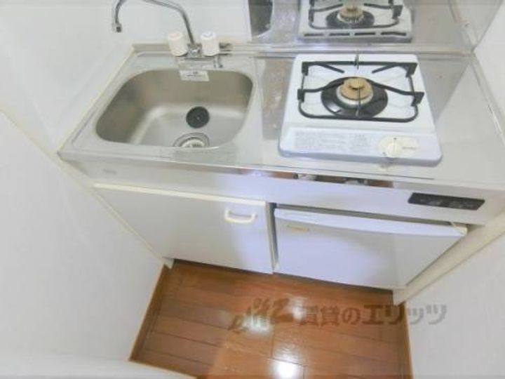 京都府京都市左京区吉田本町(一戸建)の賃貸物件0001のキッチン