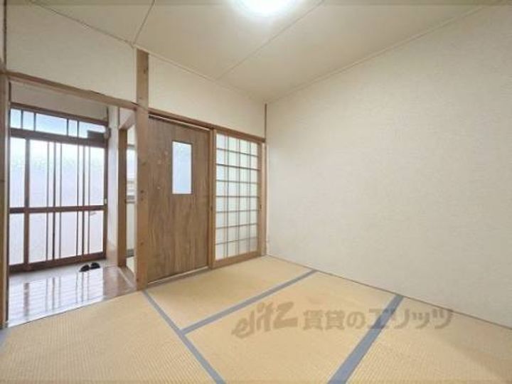 松園荘11の寝室