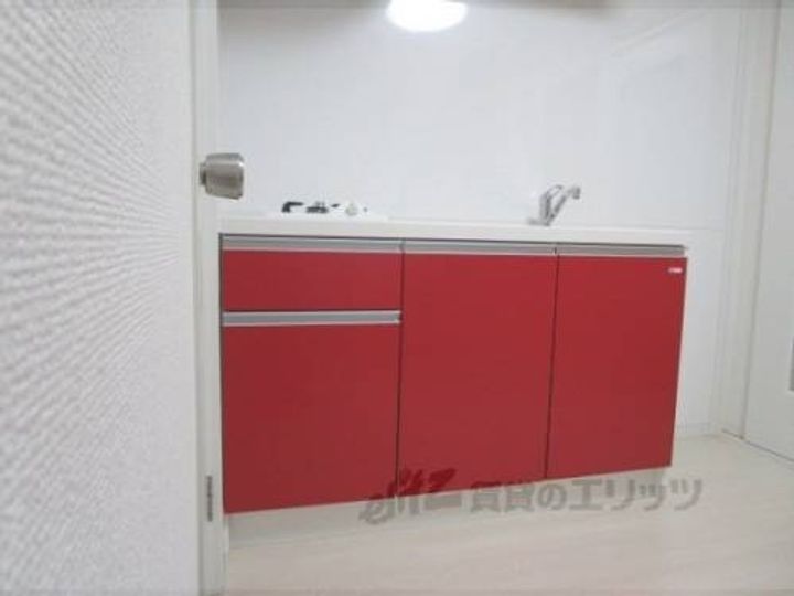 京都府京都市下京区鍵屋町(高辻通麩屋町西入、高辻通麩屋町東(一戸建)の賃貸物件1のキッチン