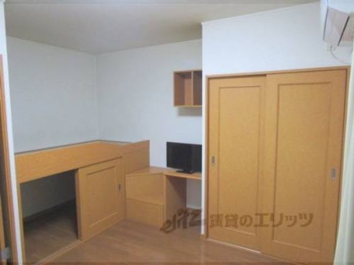 レオパレス松陽205の寝室