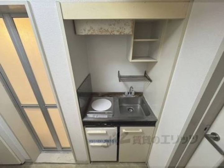 大和高田第19マンションのキッチン