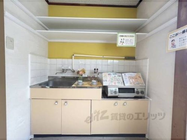 京都府京都市山科区西野八幡田町(一戸建)の賃貸物件1-2階のキッチン