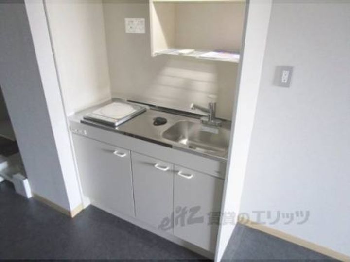 バックス大津雄琴レイクヒルズ306のキッチン