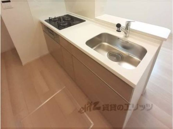 ハーモニー福知山A棟のキッチン