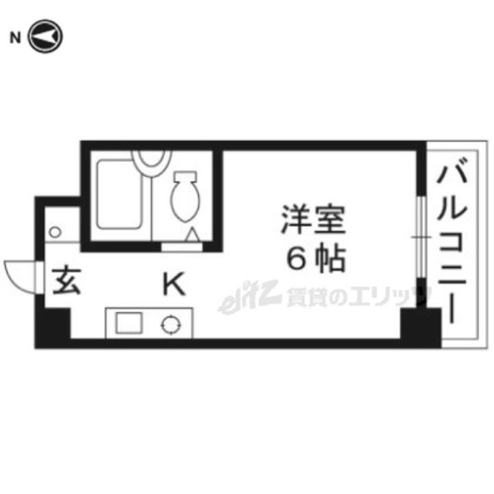 ラポール305の間取り