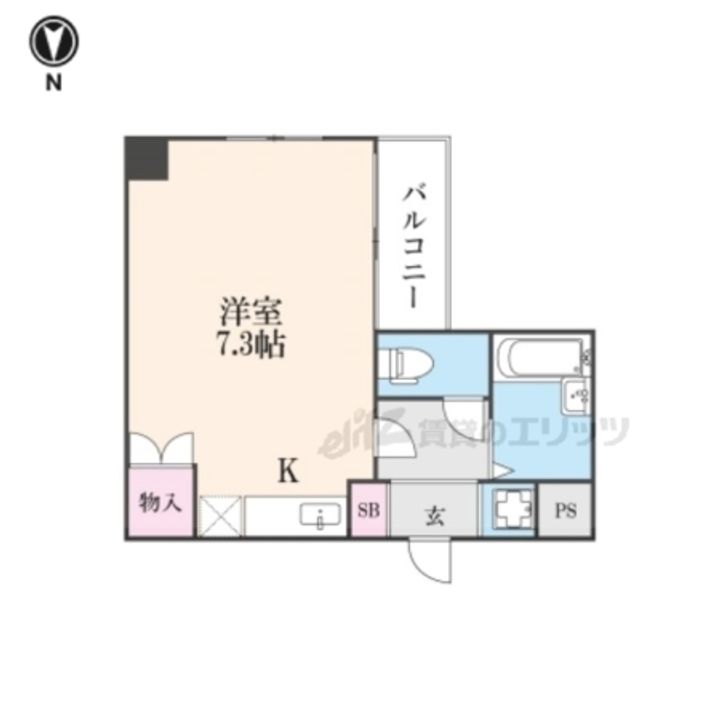 SaaCaddian505の間取り