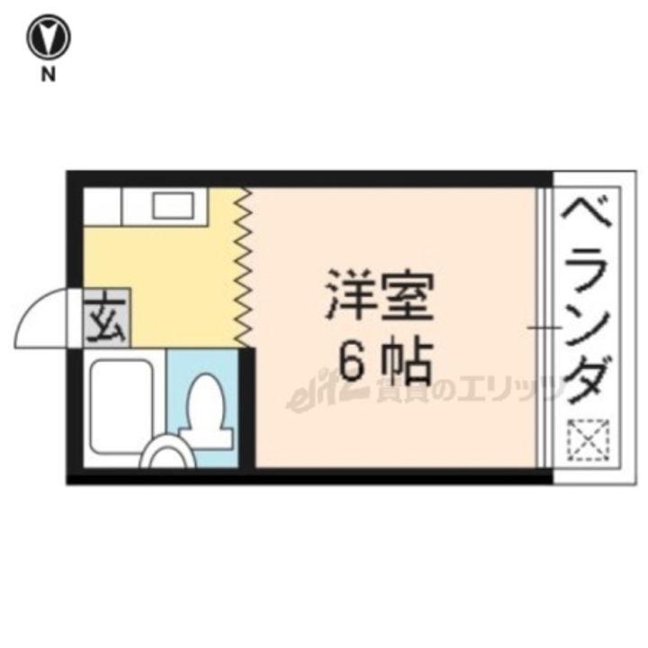 上桂グリーンハイツAの間取り