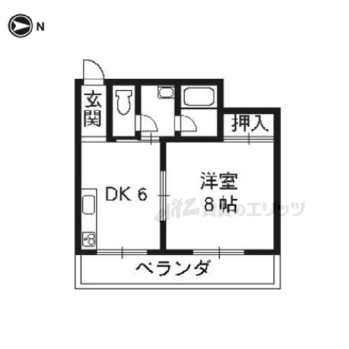 ネオハイム松尾301の間取り