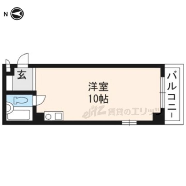 ハイツチロル210の間取り