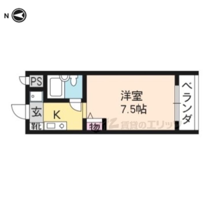 プロスパコート503の間取り