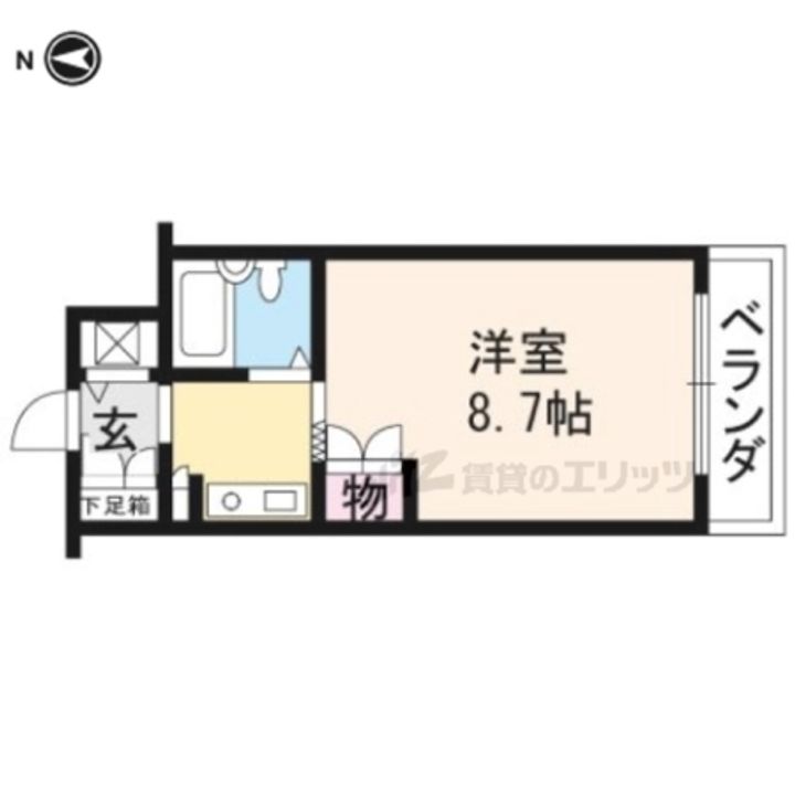 ジョイフル丹波橋の間取り