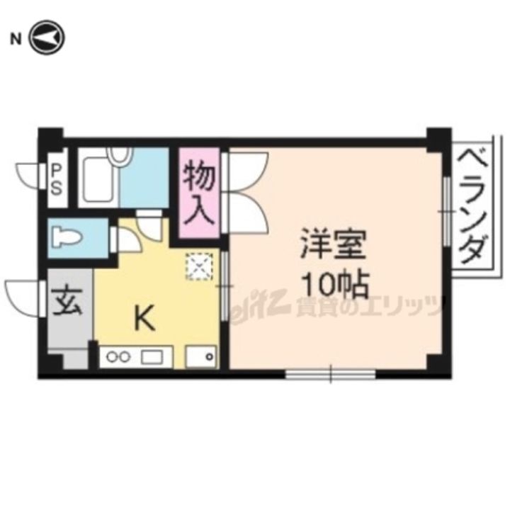 シェランジュ大久保403の間取り