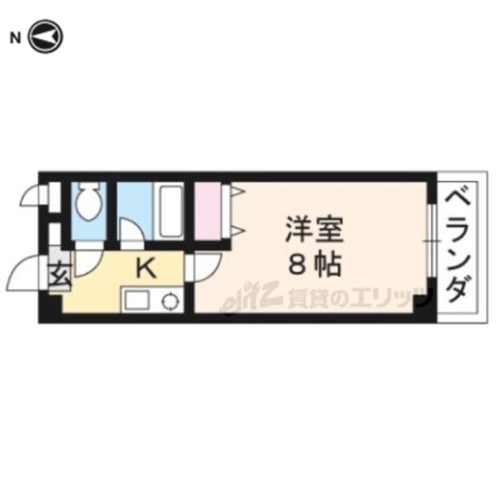 メゾン神楽丘の間取り