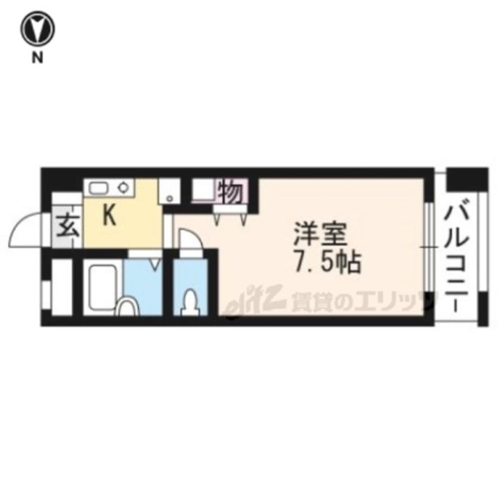 シェルマンションの間取り