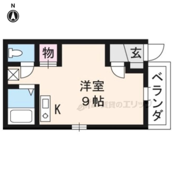 ランシング206の間取り