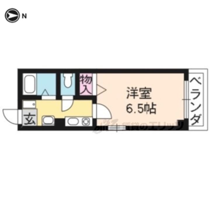 HAINES一条403の間取り
